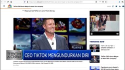 Kevin Mayer Mengundurkan Diri dari Kursi CEO Tiktok
