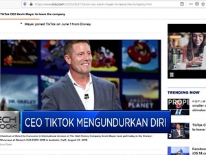 Kevin Mayer Mengundurkan Diri dari Kursi CEO Tiktok