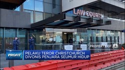 Pelaku Teror Christchurch Divonis Penjara Seumur Hidup