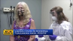 Vaksin Covid-19 Buatan Moderna Tunjukkan Hasil Positif