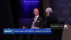 WOW! Kekayaan Jeff Bezos Tembus USD 200 Miliar