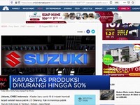 71 Karyawan Suzuki di Tambun Positif Covid-19