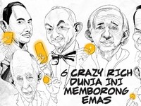 Ini 6 Crazy Rich Dunia yang Memborong Emas, Mau Ikutan?