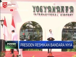Jokowi Resmikan New Yogyakarta International Airport