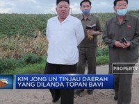 Kim Jong Un Tinjau Daerah Yang Dilanda Topan Bavi