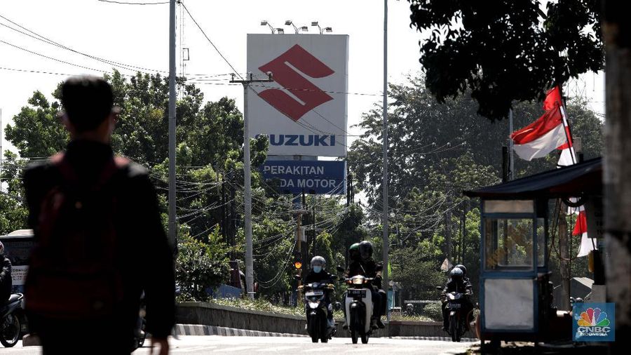 Pabrik Suzuki di Tambun, Bekasi. (CNBC Indoensia/Muhammad Sabki)