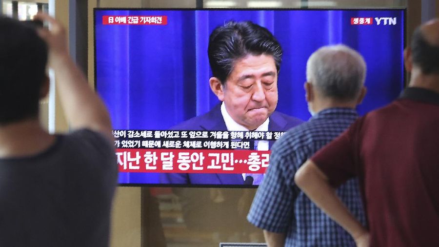 Perdana Menteri Jepang Shinzo Abe. AP/