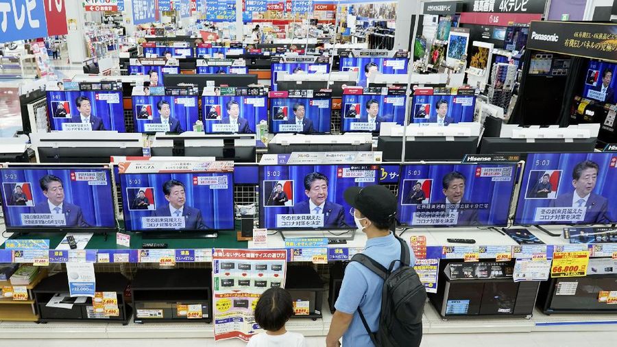 Perdana Menteri Jepang Shinzo Abe. AP/