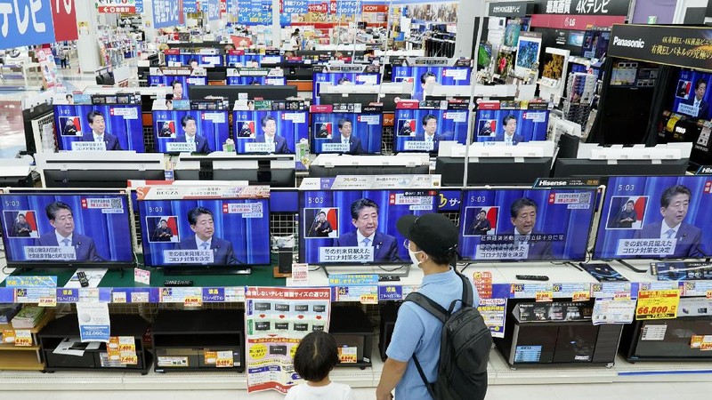 Perdana Menteri Jepang Shinzo Abe. AP/