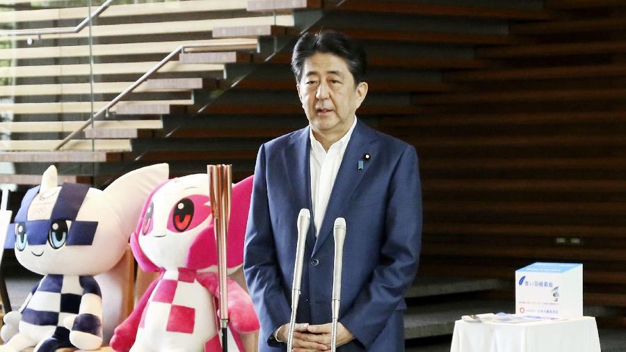 Perdana Menteri Jepang Shinzo Abe. (AP/Hiro Komae)