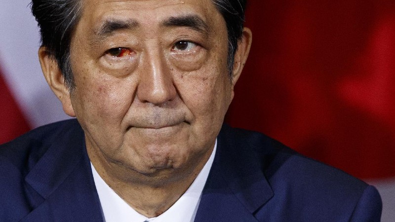 Perdana Menteri Jepang Shinzo Abe. AP/