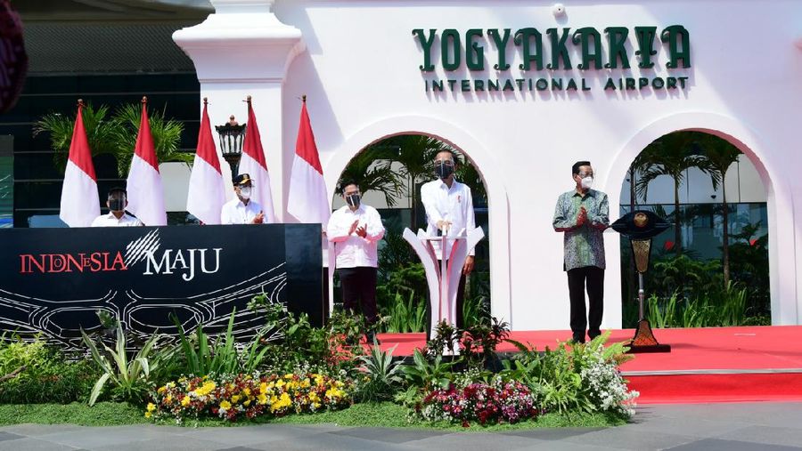 Peresmian Yogyakarta International Airport, Kulonprogo. (Foto: Muchlis Jr - Biro Pers Sekretariat Presiden)