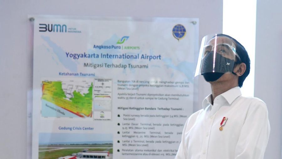 Peresmian Yogyakarta International Airport, Kulonprogo. (Foto: Muchlis Jr - Biro Pers Sekretariat Presiden)