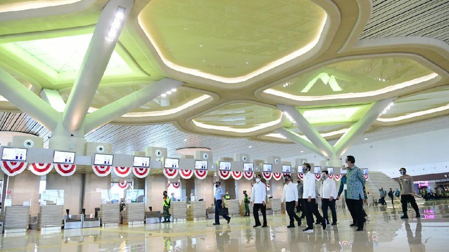 Peresmian Yogyakarta International Airport, Kulonprogo. (Foto: Muchlis Jr - Biro Pers Sekretariat Presiden)