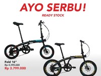 Murah! Hari Ini & Besok Transmart Jual Sepeda Lipat Cuma Rp 1,3 Juta