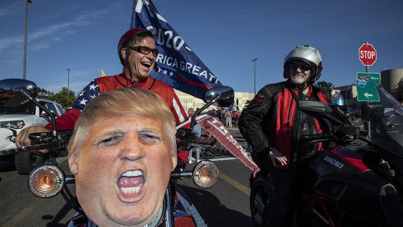 Satu orang tewas tertembak mati di Portland, Oregon, Amerika Serikat. (AP/Paula Bronstein)