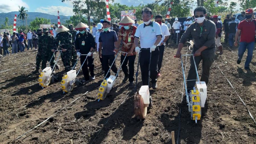 Perkuat Sektor Pertanian, Mentan SYL Galakkan Kawasan Korporasi Petani di Sulut. Ist