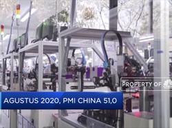 Agustus 2020, PMI China Berada di Angka 51