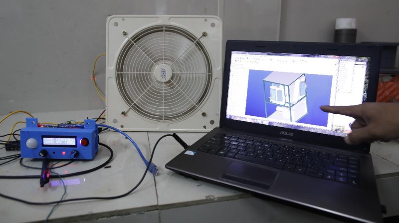 Airborne nano - Trapping  for Anti COVID Treatment (CNBC Indonesia/ tri Susilo)