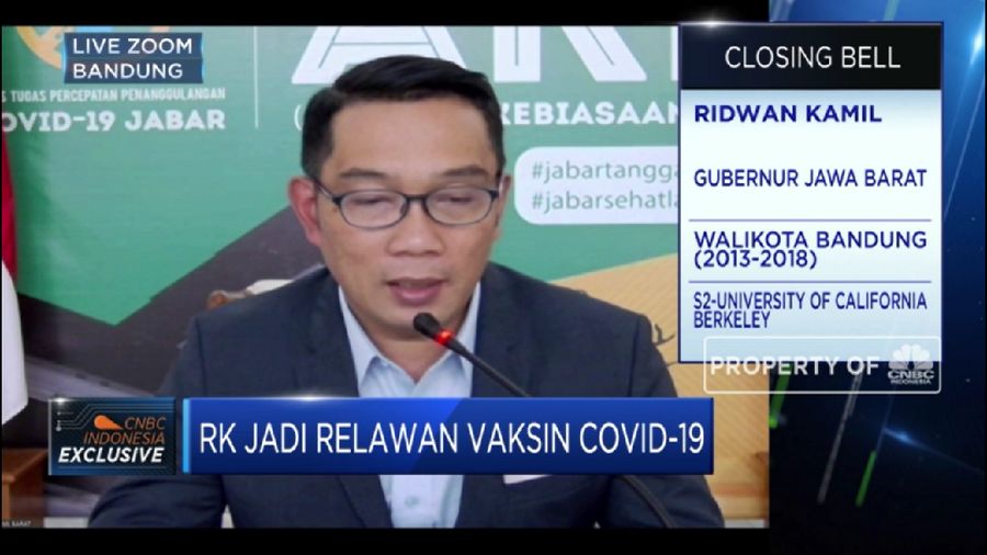 Disuntik Vaksin Covid-19, Kang Emil Jadi Gampang Mengantuk (CNBC Indonesia TV)