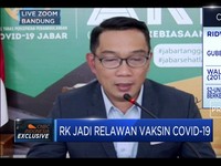 Disuntik Vaksin Covid-19, Ridwan Kamil Jadi Gampang Ngantuk