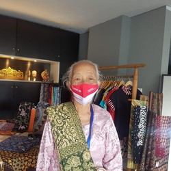 Cerita Pedagang Batik Sukirah Bangkit Berkat Banpres UMKM