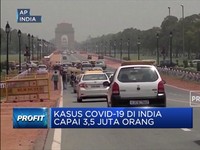 Kasus Covid-19 di India  Capai 3,5 Juta Orang