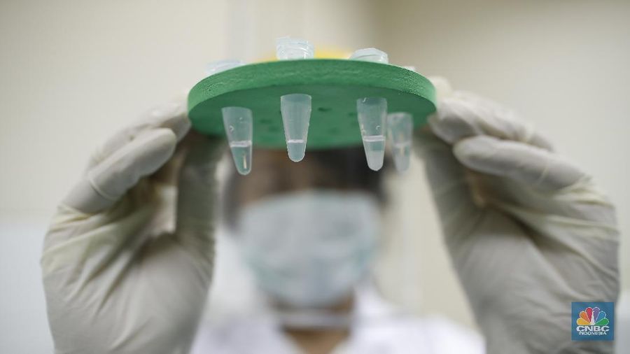 LIPI Kembangkan Alat Deteksi Virus Covid-19 Dengan Metode RT-LAMP. (CNBC Indonesia/Tri Susilo)