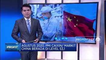 Agustus 2020, Manufaktur PMI China di Angka 53,1