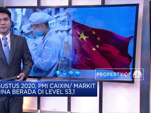 Agustus 2020, Manufaktur PMI China di Angka 53,1