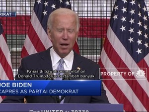 Biden Sebut Trump Tak Becus Tangani Kasus Covid-19 AS