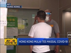 Hong Kong Adakan Tes Massal Covid-19
