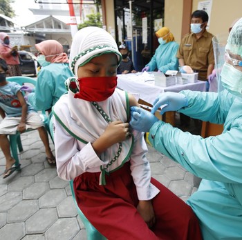 Walau Ada Pandemi Covid-19, Imunisasi Campak Jalan Terus!