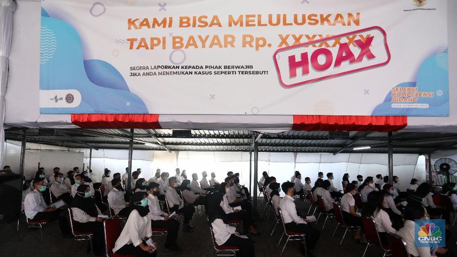 Tes CPNS di Tengah Pandemi (վ/ Andrean Kristianto)