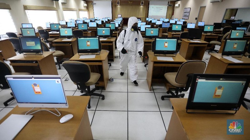 Tes CPNS di Tengah Pandemi (վ/ Andrean Kristianto)