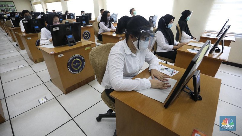 Tes CPNS di Tengah Pandemi (վ/ Andrean Kristianto)