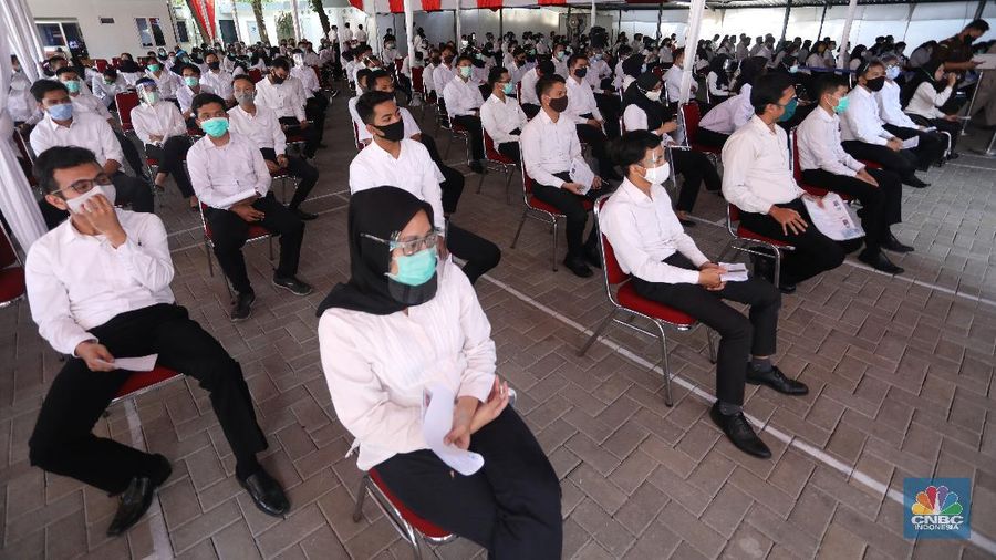 Tes CPNS di Tengah Pandemi (վ/ Andrean Kristianto)