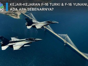 Kejar-kejaran F-16 Turki & F-16 Yunani, Ada Apa Sebenarnya?