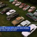 Mekanik Rusia Koleksi 300 Mobil Antik Era Uni Soviet
