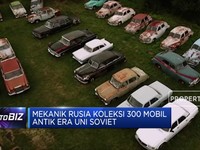 Mekanik Rusia Koleksi 300 Mobil Antik Era Uni Soviet