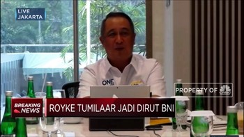 Royke Tumilaar Jadi Dirut Baru BNI