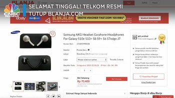 Selamat Tinggal! Telkom Resmi Tutup Blanja.com