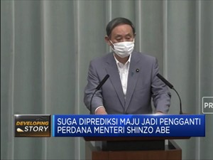 Suga Diprediksi Maju Jadi Pengganti Shinzo Abe