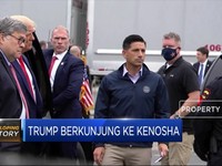 Trump Kunjungi Lokasi Kerusuhan di Kenosha