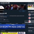 Akun Twitter Resmi Milik PM India Diretas