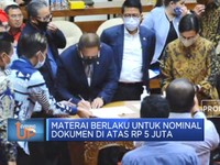Mulai 2021, Bea Materai Jadi Satu Harga Rp 10.000