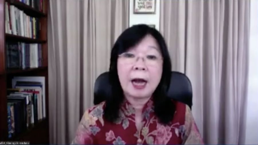 Kepala Departemen Kebijakan Sistem Pembayaran BI Filianingsih Hendarta (Tangkapan Layar Webinar)