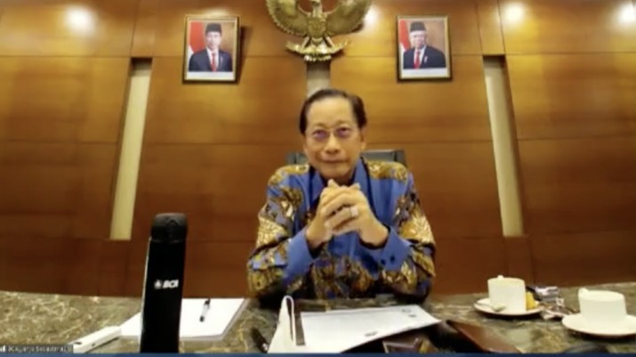 Presiden Direktur BCA Jahja Setiaatmadja (Tangkapan Layar Webinar) Presiden Direktur BCA Jahja Setiaatmadja (Tangkapan Layar Webinar)