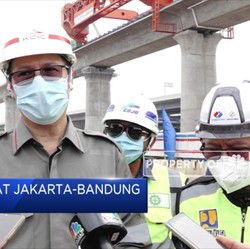 Realisasi Proyek Kereta Cepat Jakarta-Bandung Capai 60%