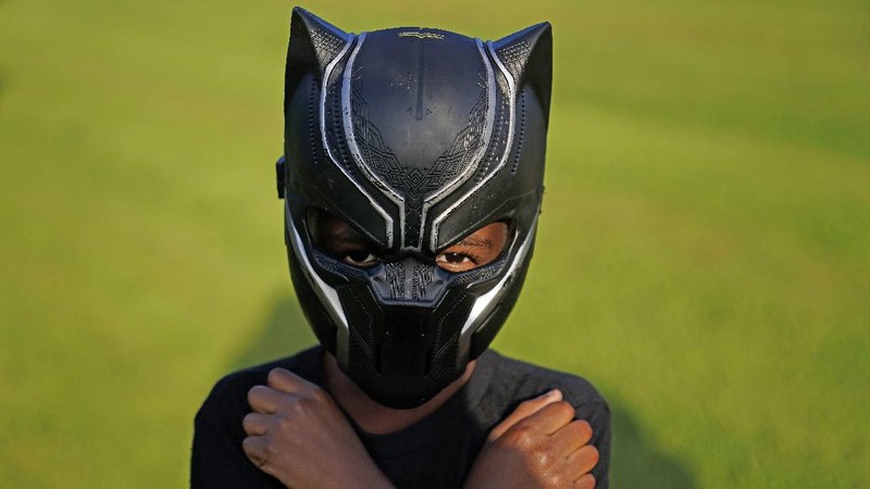 Chadwick Boseman Tribute on Thursday, Sept. 3, 2020, in Anderson, S.C. (AP Photo/Brynn Anderson)